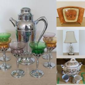 MaxSold Auction: This online auction features MCM china cabinet, teak stereo stand, vanity dresser, MCM buffet, collectors plate, Royal Doulton, Pyrex mixing bowls, candelabras, air conditioner and much more!